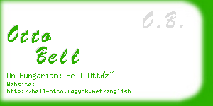 otto bell business card